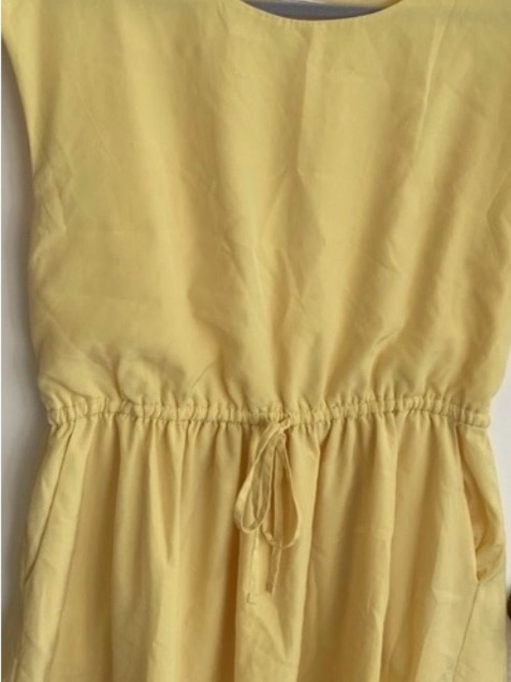 GAP Yellow A-Line Dress XL